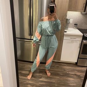 Long Sleeve Pant Romper